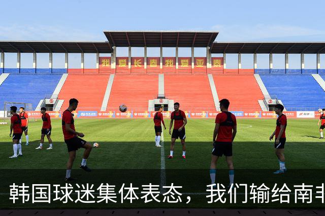 韩国球迷集体表态，我们输给南非，是因为中国国足坑了我们